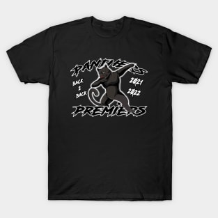 Penrith Panthers - PREMIERS 2021-22 BACK 2 BACK T-Shirt